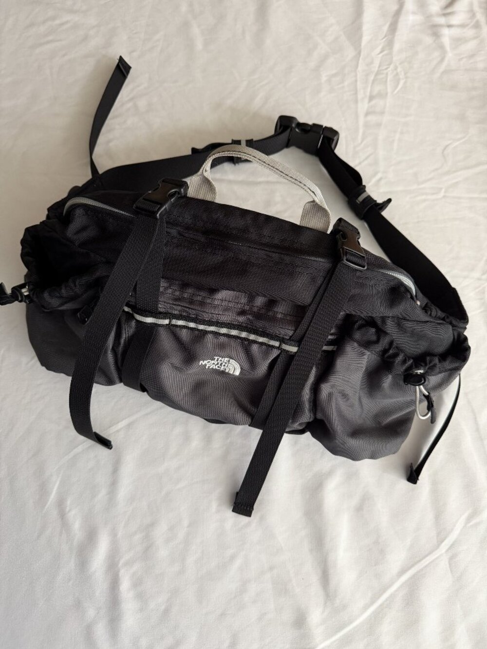 Vintage North Face Mountain Biker Lumbar Pack, 9L, 2 Water Bottle Holders